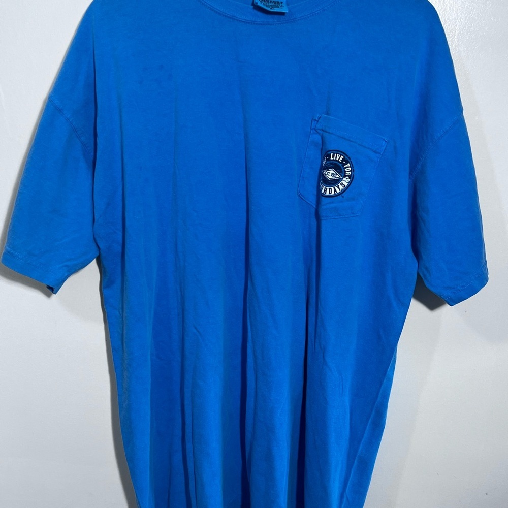 Life is Good Men's Blue T-Shirt - Picture 2 of 7